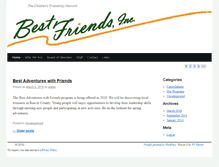 Tablet Screenshot of bestfriendsinc.org